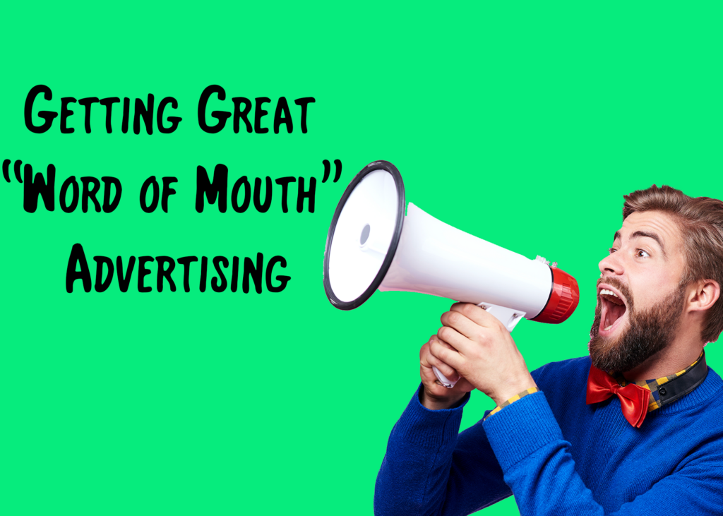word of mouth book advertising