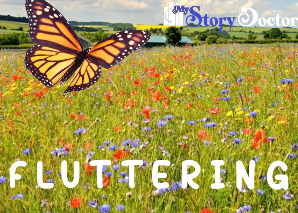 fluttering