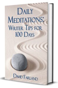 Daily meditations Writer Tips for 100 days book image