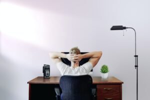 Man at computer