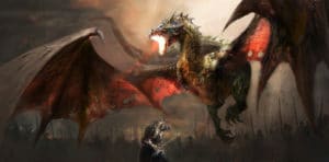 epic fantasy dragon