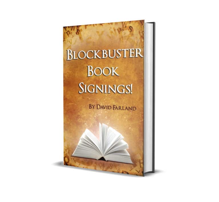 Blockbuster Book Signings! Book