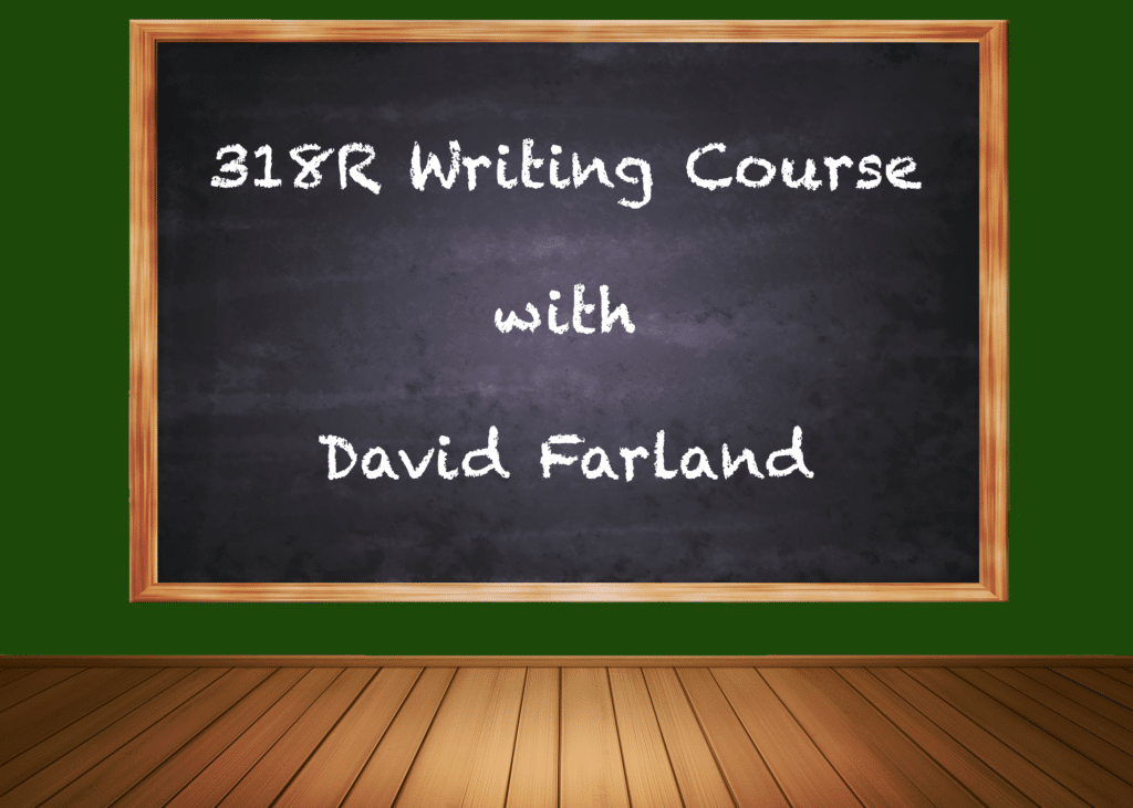318R Creative Writing Course