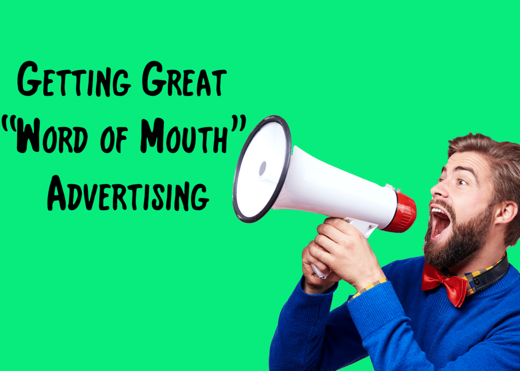 word of mouth book advertising