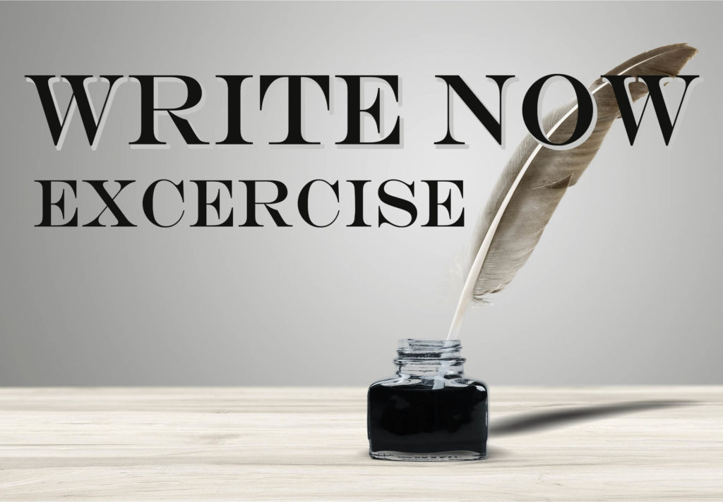 Write Now exercise 2021